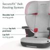 imageUPPAbaby Alta V2 High Back Booster SeatSevenPosition Active Support Headrest for Growing ChildrenSecureFit Integrated Belt Guide  PositionerCup Holder IncludedJake Black MlangeGrey mlange