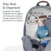 imageUPPAbaby Changing BackpackMultiple Storage CompartmentsStroller Strap AttachmentBottle Insulator and Changing Pad IncludedDeclan Oat MlangeChestnut LeatherJake Black  Black Leather