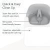 imageUPPAbaby Ciro High ChairSleek EasytoClean DesignPerfectFit Tray to Bring Baby to TablePatentPending HarnessDualPosition 180Degree Rotating FootrestChloe GreyRubberwoodChloe
