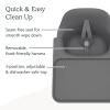 imageUPPAbaby Ciro High ChairSleek EasytoClean DesignPerfectFit Tray to Bring Baby to TablePatentPending HarnessDualPosition 180Degree Rotating FootrestChloe GreyRubberwoodJake