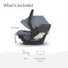 imageUPPAbaby Mesa Max Infant Car SeatBase with Load Leg and Robust Infant Insert IncludedInnovative Safety Features  Simple InstallationDirect Stroller AttachmentGregory Blue MlangeGregory Blue Mlange
