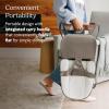 imageUPPAbaby Mira BouncerPortable 2in1 Bouncer  Seat Grows with Your BabyGREENGuard Gold JPMA  FSC CertifiedCozy Seat Liner  Storage Bag IncludedStella Grey MlangeSilver ChromeMaple WoodCharlie