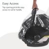 imageUPPAbaby Rain Shield for Mesa and Aria Infant Car Seat Carriers  Waterproof and Windproof Coverage  Ventilated Design  Quick Attachment87x86x28 Inch Pack of 1