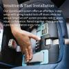 imageUPPAbaby Rove Convertible Car Seat  2in1 Rear  Forward Facing  Quick  Secure 3Step Install  Intuitive Safety Technology  Comfort Features  Cup Holder Included  Kavneer Almond MlangeKavneer Almond Mlange