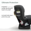 imageUPPAbaby Rove Convertible Car Seat  2in1 Rear  Forward Facing  Quick  Secure 3Step Install  Intuitive Safety Technology  Comfort Features  Cup Holder Included  Kavneer Almond MlangeGreyson Grey Mlange