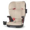 imageUPPAbaby Alta V2 High Back Booster SeatSevenPosition Active Support Headrest for Growing ChildrenSecureFit Integrated Belt Guide  PositionerCup Holder IncludedJake Black MlangeAlmond Mlange