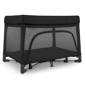 imageUPPAbaby Remi Playard  Deluxe 3in1 Portable Playard Bedside Bassinet  Travel Crib Mesh Bassinet Mattress Organic Cotton Mattress Cover  Storage Bag Included  Charlie Sand MlangeJake Charcoal