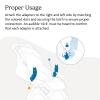 imageUPPAbaby Adapter for Minu V3  Compatible with Aria and Mesa Infant Car Seats  Quick  Secure Attachment  1 Pair