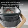 imageUPPAbaby Bassinet V3  Compatible with Vista Cruz Ridge Strollers  Overnight Sleep Solution  Mattress Sheet and Bug Shield Included  Greyson Charcoal MlangeCarbon FrameKenzi Mystic Aqua