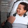 imageUPPAbaby CozyGanoosh Footmuff  Easily Attaches to UPPAbaby Strollers  RumbleSeat  Ultraplush WeatherProof  Winter Stroller Cover  Jake CharcoalSavannah Pearl Gray Jacquard