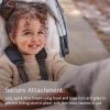 imageUPPAbaby CozyGanoosh Footmuff  Easily Attaches to UPPAbaby Strollers  RumbleSeat  Ultraplush WeatherProof  Winter Stroller Cover  Jake CharcoalSavannah Pearl Gray Jacquard