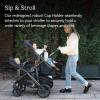 imageUPPAbaby Cup Holder for Vista Cruz Minu Strollers  Quick Intuitive Attachment  Removal  Securely Holds Various Size Beverages  BPA Free  Dishwasher Safe  Folds Attached