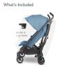 imageUPPAbaby GLuxe Umbrella StrollerLightweight Design for Easy TravelOneStep Fold  ReclineXL Basket  CanopyCup Holder IncludedJake CharcoalCarbonCharlotte