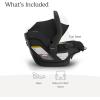 imageUPPAbaby Mesa V3 Infant Car Seat  Easy Installation  SmartSecure Technology  Attaches to Stroller  Base  Infant Insert Included  Jake Charcoal