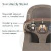 imageUPPAbaby Mira Bouncer Bundle Includes Mira 2in1 Bouncer and Forest Fun Toy Bar Seat Grows with Your Baby Folds Flat Sensory Entertainment  Stella Grey MlangeStella Grey Mlange