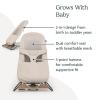 imageUPPAbaby Mira Bouncer Bundle includes Mira 2in1 Bouncer and Wonder Wheel Toy Bar Seat Grows with Your Baby Folds Flat Sensory Entertainment  Charlie Sand Mlange