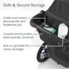 imageUPPAbaby Parent Console for Ridge StrollerSecure Zippered Pocket  Beverage CompartmentsTouch Screen Phone Pocket