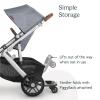 imageUPPAbaby PiggyBack RideAlong Board for Vista Vista V2 and Vista V3 Strollers  Quick Attachment for Children to Stand  Stroll  55 lbs Weight Capacity