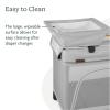 imageUPPAbaby Remi Changing StationWipeable SurfaceSimple Attachment and StorageCharlie Sand MlangeCharlie Sand Mlange