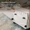 imageUPPAbaby Remi Changing StationWipeable SurfaceSimple Attachment and StorageCharlie Sand MlangeWells Dark Taupe Mlange