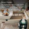 imageUPPAbaby Remi Playard Bundle Includes Remi Playard  Changing Station  Changing Station Organizer Travel Crib  Mesh Bassinet Storage Bag and Mattress Cover Included  Charlie Sand MlangeCharlie