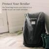 imageUPPAbaby Travel Bag for Vista and Cruz Strollers  Includes TravelSafe Program Coverage Inner Wheel Bag and Storage Pocket  Smooth Wheels Handles  Durable DesignTravel Bag for VistaCruzVista V2Cruz V2