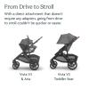 imageUPPAbaby Travel System  Vista V3 Stroller  Aria Lightweight Car Seat Combo  Toddler Seat Car Seat Base with Load Leg  Infant Insert Included  Savannah Pearl Grey Jacquard  Anthony GreySavannahAnthony