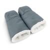 imageUPPAbaby CozyHandmuffEasily Attaches to Stroller HandlebarsUltraPlush WeatherProof Hand ProtectionStella GreyCallum Stone Blue
