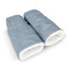 imageUPPAbaby CozyHandmuffEasily Attaches to Stroller HandlebarsUltraPlush WeatherProof Hand ProtectionStella GreyGregory Blue Mlange