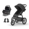 imageUPPAbaby Travel System  Ridge Stroller  Mesa V2 Infant Car Seat Combo  Toddler Seat Rain Shield Bug Shield Car Seat Base with Load Leg  Infant Insert Included  Jake CharcoalJake Charcoal