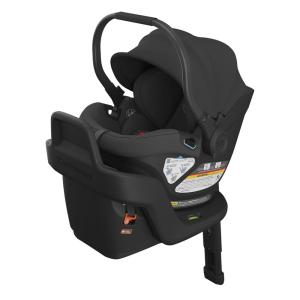 imageUPPAbaby Aria Lightweight Infant Car SeatJust Under 6 lbs for Easy PortabilityBase with Load Leg  Infant Insert IncludedDirect Stroller AttachmentGreyson Charcoal MlangeSaddle LeatherJake