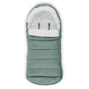 imageUPPAbaby CozyGanoosh Footmuff  Easily Attaches to UPPAbaby Strollers  RumbleSeat  Ultraplush WeatherProof  Winter Stroller Cover  Jake CharcoalGwen Green Mlange
