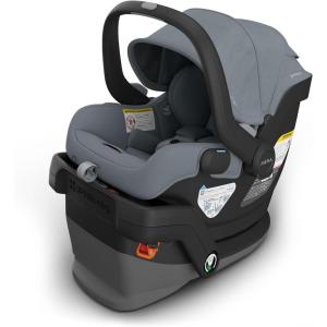 imageUPPAbaby Mesa V3 Infant Car Seat  Easy Installation  SmartSecure Technology  Attaches to Stroller  Base  Infant Insert Included  Callum Stone Blue