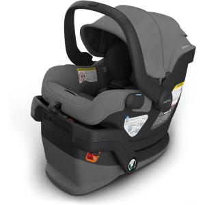 imageUPPAbaby Mesa V3 Infant Car Seat  Easy Installation  SmartSecure Technology  Attaches to Stroller  Base  Infant Insert Included  Greyson Charcoal Mlange