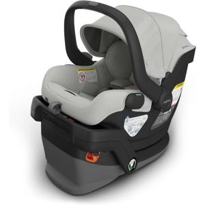imageUPPAbaby Mesa V3 Infant Car Seat  Easy Installation  SmartSecure Technology  Attaches to Stroller  Base  Infant Insert Included  Savannah Grey Mlange