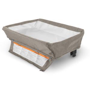 imageUPPAbaby Remi Changing StationWipeable SurfaceSimple Attachment and StorageCharlie Sand MlangeWells Dark Taupe Mlange