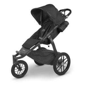 imageUPPAbaby Ridge Jogging StrollerDurable Performance Jogger with NeverFlat TiresBuilt for Walking Running HikingWater Bottle Holder ampamp Basket Cover IncludedGwen Green MlangeCarbon FrameJake Charcoal
