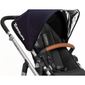 imageUPPAbaby Leather Bumper Bar Cover  Saddle 1 Count Pack of 1Uppababy Leather Bumper Bar Cover