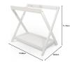 imageUPPAbaby Bassinet Stand  Quick  Secure Attachment  NaturalWhite