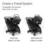 imageUPPAbaby Car Seat Adapter for Minu Duo Stroller  Compatible with Aria and Mesa Infant Car Seats  Quick  Secure Attachment  1 Pair