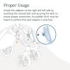 imageUPPAbaby Lower Infant Car Seat Adapter for MaxiCOSI Nuna and Cybex BlackVista Lower Car Seat Adapter  MaxiCosi  Nuna  Cybex