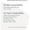 imageUPPAbaby Upper Adapter for Vista Vista V2 and Vista V3 Strollers Compatible with Bassinet Toddler Seat Aria Mesa V2 or Mesa Max Infant Car Seats  Quick  Secure Attachment  1 SetUpper Adapter for Vista