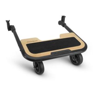 imageUPPAbaby Piggyback RideAlong Board for Cruz Stroller Models 20152019  Quick Attachment for Children to Stand  Stroll  55 lbs Weight CapacityBlackBrown