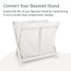 imageUPPAbaby Bassinet Stand Hamper Insert  DualCompartment and Carry Handles  Durable Construction1 Count Pack of 1