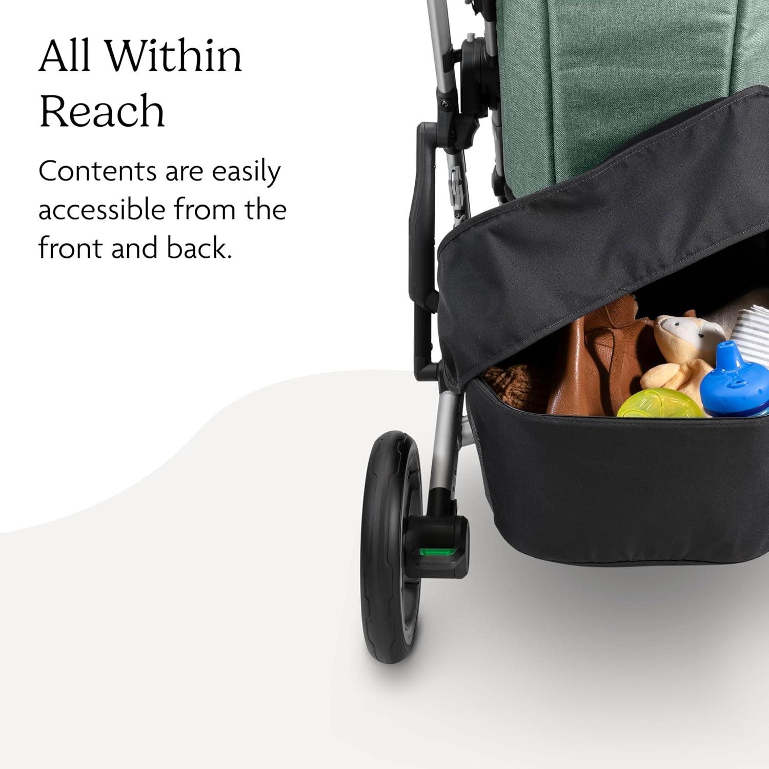 imageUPPAbaby Basket Cover for Cruz V2 Stroller  Protects and Conceals Belongings  Easy Attachment and Access  WaterResistant Material1 Count Pack of 1