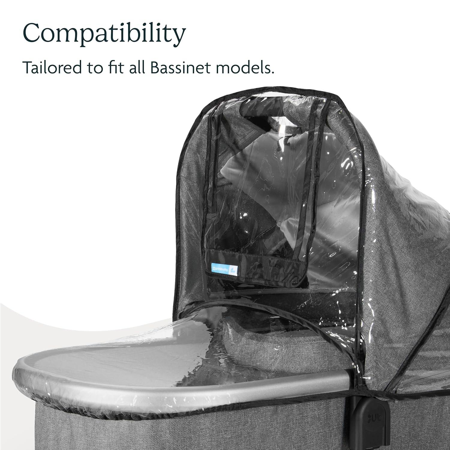 imageUPPAbaby Bassinet Rain Shield CLEARRain Shield