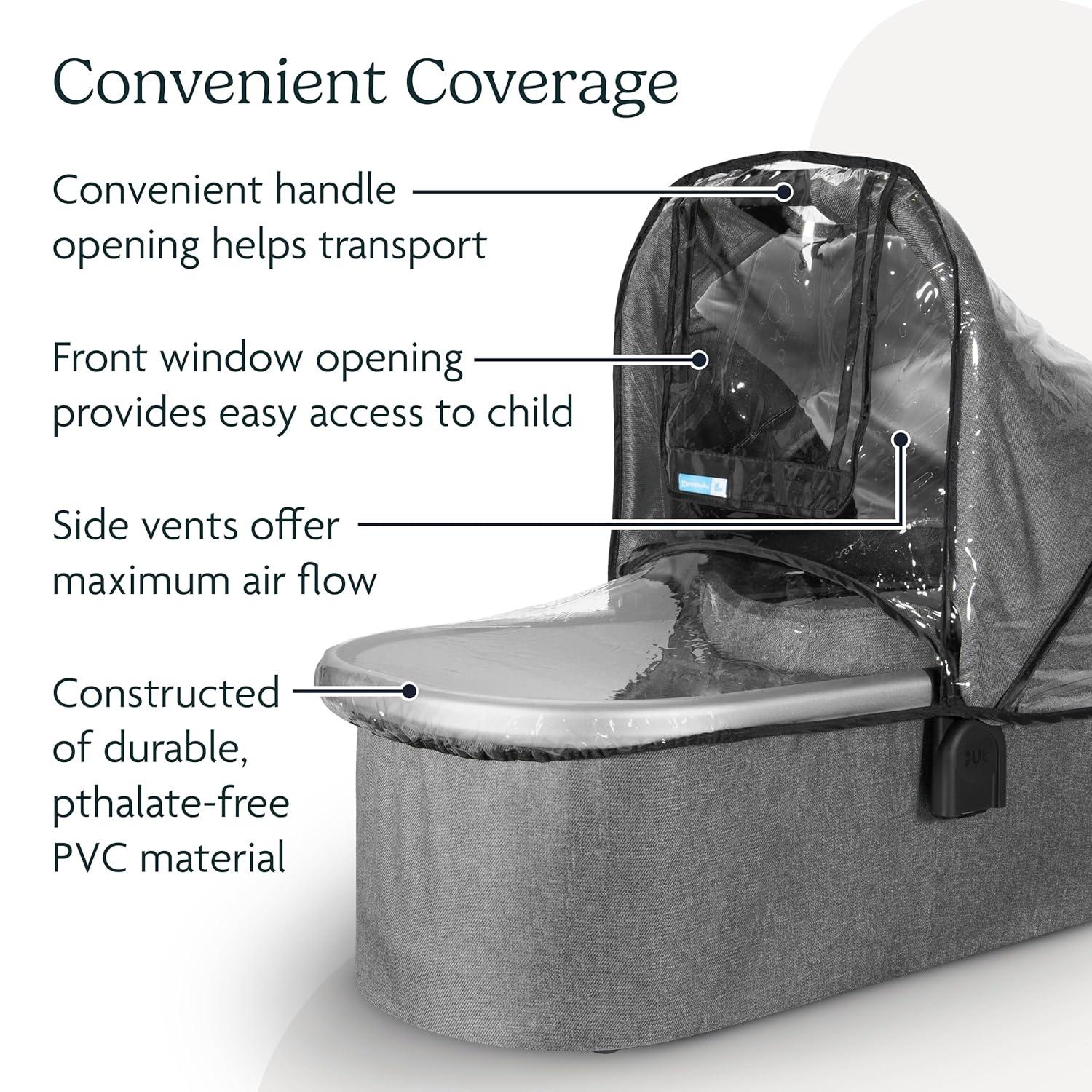 imageUPPAbaby Bassinet Rain Shield CLEARRain Shield