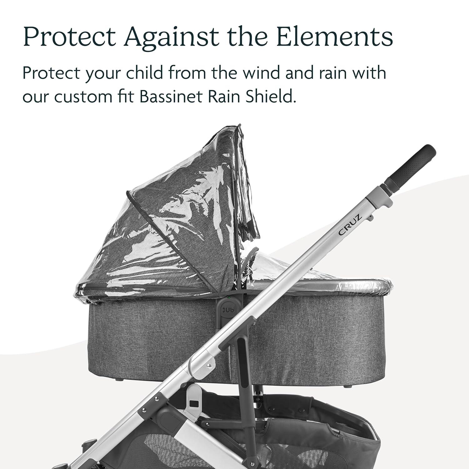 imageUPPAbaby Bassinet Rain Shield CLEARRain Shield