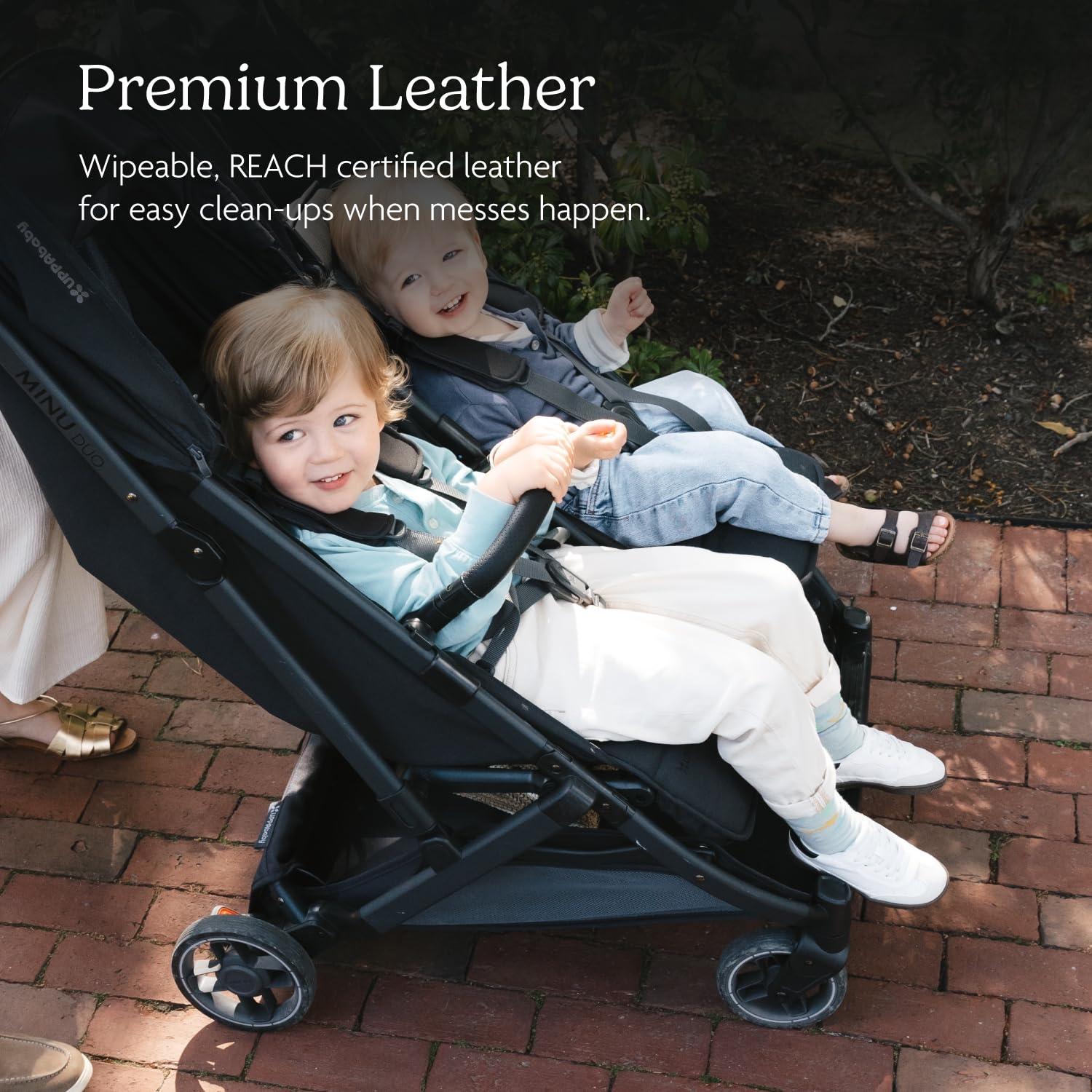 imageUPPAbaby Bumper Bar for Minu Duo Stroller  Quick Attachment  Folds with Stroller  Saddle