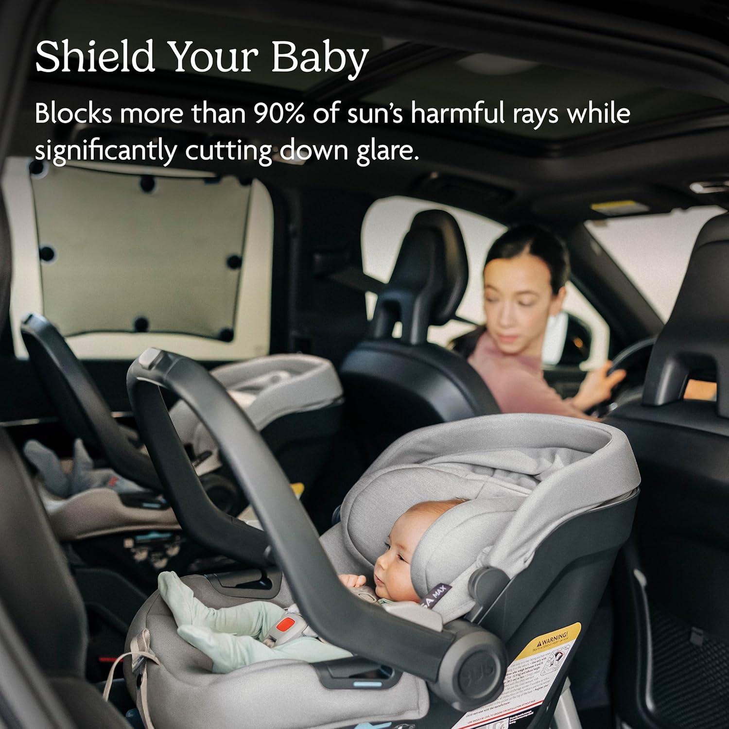 imageUPPAbaby EasyFit Sunshade Ample Sun Coverage Easy Grip Attachment